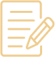 Crayon sur un document ligné, symbolisant la rédaction, la prise de notes ou la modification de contenu.